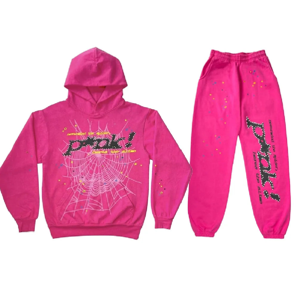 Pink Spydur Tracksuit